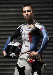 Leon Haslam body painted leathers