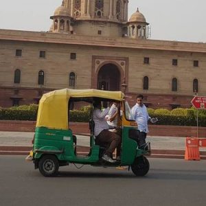 Tuk tuk in New Delhi